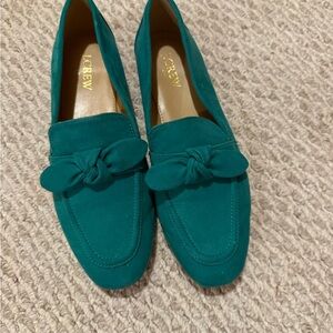 J. Crew Women's Emerald Green Loafers